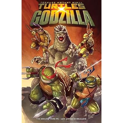 Teenage Mutant Ninja Turtles x Godzilla