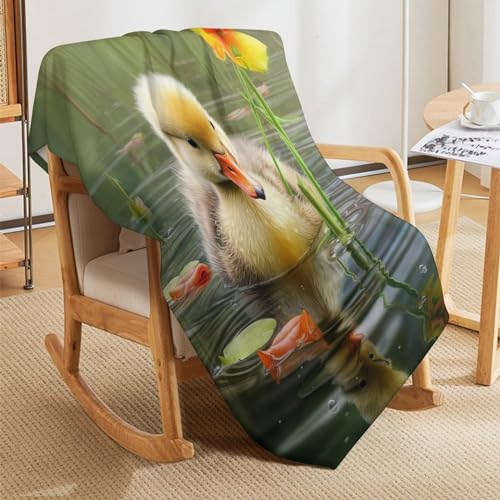 Manta de pato mullida de 180x200 cm para sofá cama 5