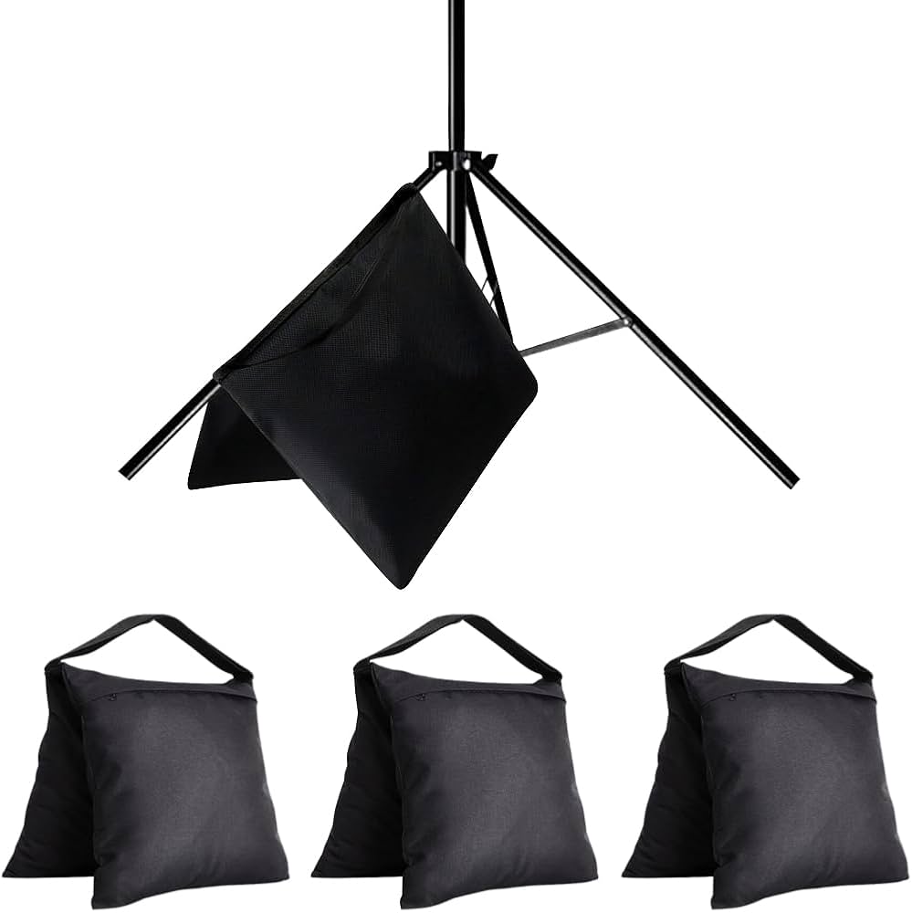 Amazon | Ailunate サンドバッグ 撮影用 三脚 スタンド 重し袋