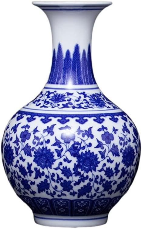 中国の花瓶、芸術装飾の花瓶、 22 センチメートル景徳鎮セラミック花瓶