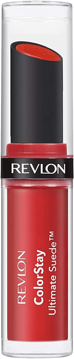 Lipstick, ColorStay Ultimate Suede Lipstick, High Impact Lip color with Moisturizing Creamy Formula, Infused with Vitamin E, 093 Chic, 0.09 Oz