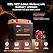 EBL Lithium YTX4L-BS, 75CCA Lithium LiFePO4 Motorcycle Battery, 12V 2.5Ah 150CA ATV, UTV, Jet Ski, 4 Wheeler, Quad,Tractor, Scooter and Generator Battery,Terminal： Left :-, Right:+.
