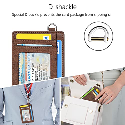 FurArt Slim Minimalist Wallet, Front Pocket Wallets, RFID Blocking, Credit Card Holder for Men & Women-Coffee4