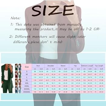 Dames tweedelige revers pak set kantoor bedrijf lange mouw knop formele jas broek pak slanke losse broek pak tailo broek pakken voor vrouwen, Groen, 3XL