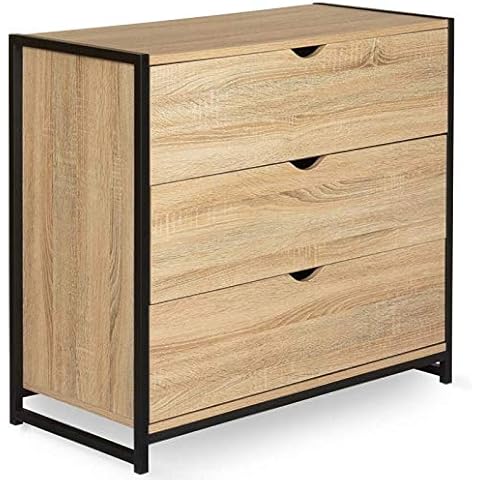 Commode 3 tiroirs Detroit IDMarket Cover
