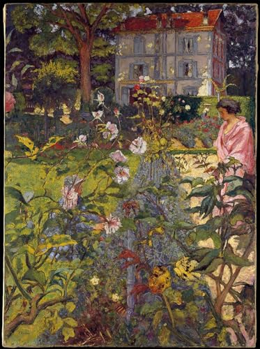 Jardin de Vaucresson par Edouard Vuillard tableau déco grand format