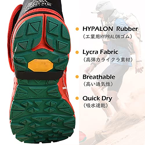 TRIWONDER Guêtres Trail Guêtres Randonnée Guêtres Basses Anti Sable Couvre Chaussures Guêtres de Course pour Homme Femme Running Chasse - Image 3