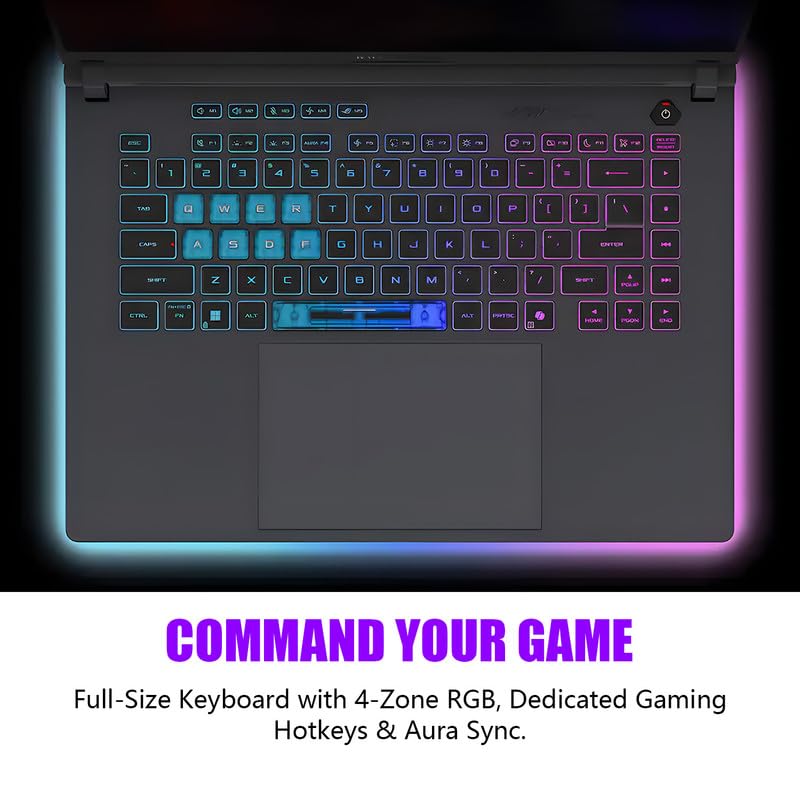 Image of ASUS ROG Strix G16 Gaming Laptop, NVIDIA GeForce RTX 5060 GPU, 16 inch FHD+ 16:10 165Hz Display, Intel Core i7-14650HX• 32GB DDR5• 1TB PCIe SSD• Windows 11 Pro• Wi-Fi 7, Seibosfy