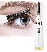 Rizador de pestañas con calefacción, rizador de pestañas eléctrico recargable Calentamiento rápid...