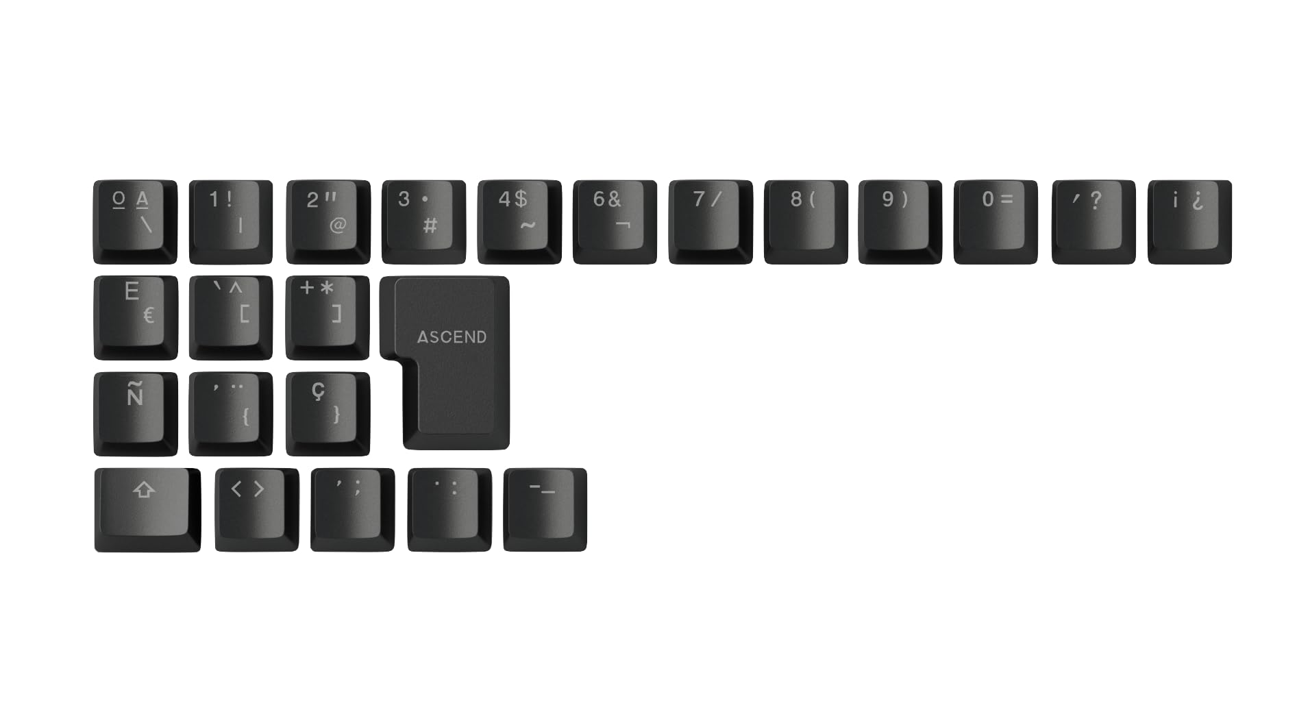 Keycaps GLORIOUS Doble Inyección para personalizar tu setup gaming y trabajar con comodidad