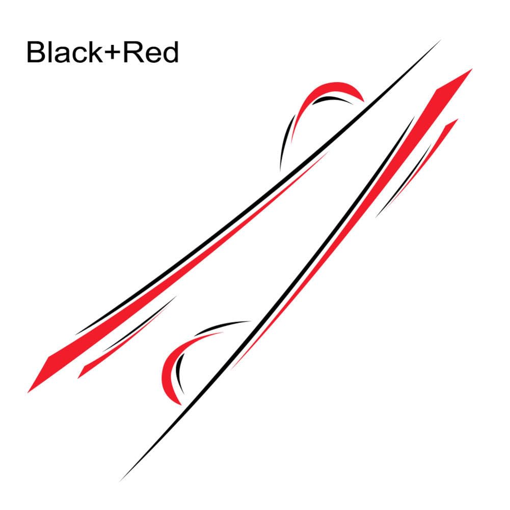 6Pcs / Lot Car Stickers, Per B = enz Sprinter W906 515 Motorhome Caravan RV Stripes Camper Van Vinyl Decal Tuning Accessori