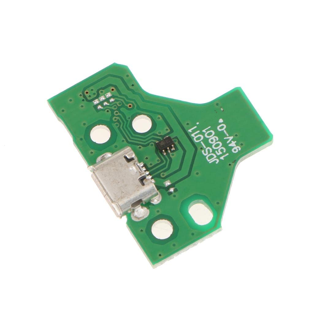 club bollywood®usb charging port socket board jds-011 12 pins for ps4 dualshock| replacement parts & tools| replacement parts & tools|1xusb charging port board 12 pins