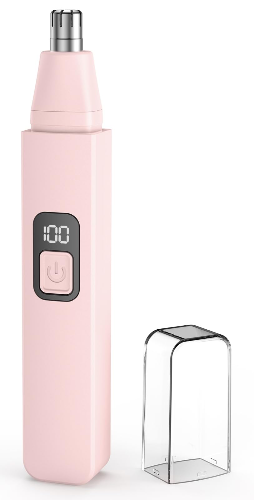 Nose Hair Trimmer Rechargeable Cordless Painless Ear Eyebrow Trimming Tool Dual Edge Blades Razor