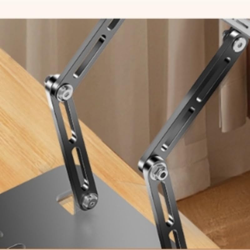 Gray Book Stand 360° Rotation Reading Rack Carbon Steel Holder