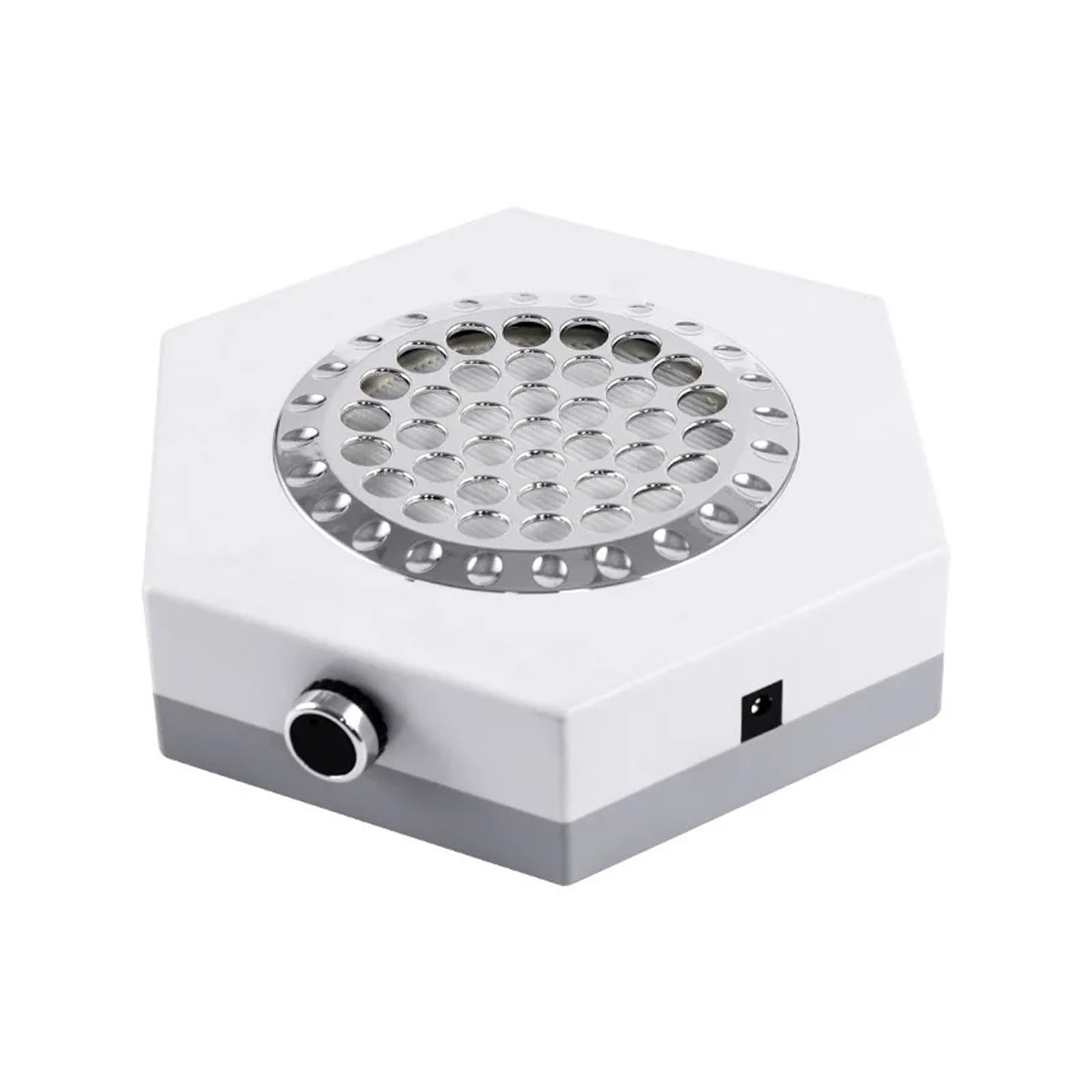 Dust Extractor, 80W Strong Suct Brushless Nail Dust Collector Vacuum with Replaceable Fitter Cleaner for Pedicure Manicure for Beginners