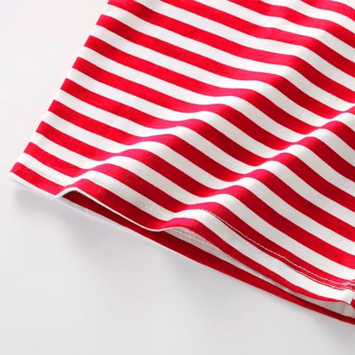 Camiseta para niños, camiseta para niña, camiseta de verano para niños, manga corta, camiseta a rayas, algodón puro, camiseta de bebé, camiseta deportiva, ropa de verano, manga corta, camiseta