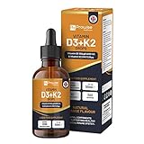 Vitamin D3 4000iu + K2 MK7 25µg I Orange Liquid Drops I High Strength 4000iu D3 + 25µg K2-30ml Bottle I Fast Absorption I 1200 Vegetarian Drops - Made in UK by Prowise Healthcare