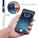 ORETECH Designed for iPhone 5 / 5S / SE (2016) Case,with [2 x Tempered Glass Screen Protector] 360° Full Body for iPhone SE 1st Generation /5S/5 Cover Hard PC Soft Silicone Rubber Case-Blue