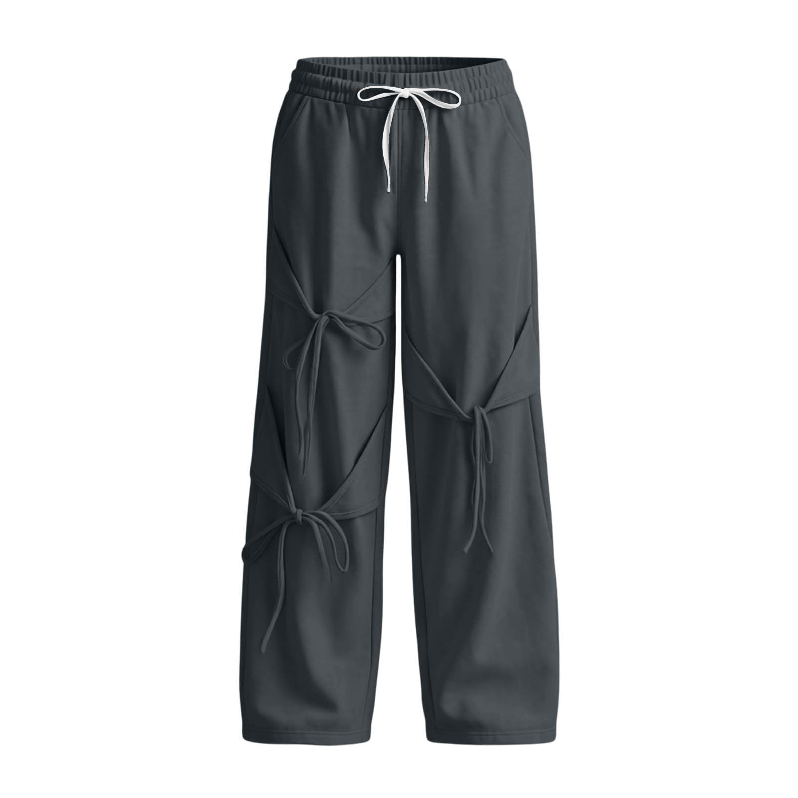 Leggings Motorradhose Luftige Hose Traininghose Hohe Taille Dehnbar Lounge Lang Palazzo Hose Weite Lose Laufhosen Mit Taschen Elegante Hosen Freizeithose