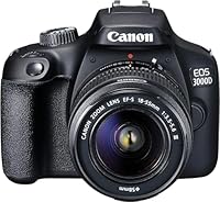 Canon EOS 3000D DSLR Camera with 18-55mm Lens - AU Version