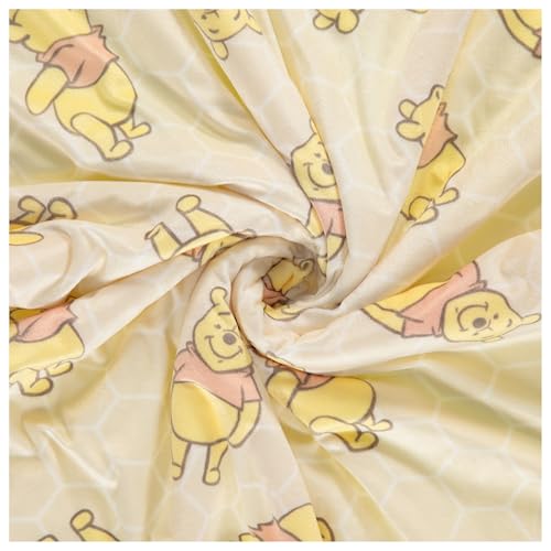 Image of Disney Character Fuzzy Double Sided Mink and Sherpa Baby Blanket, Ultra-Soft and Plush Mink Sherpa Newborn Throw for Infants, Measures 30x40 (Mickey, Minnie, Pooh, Dumbo)