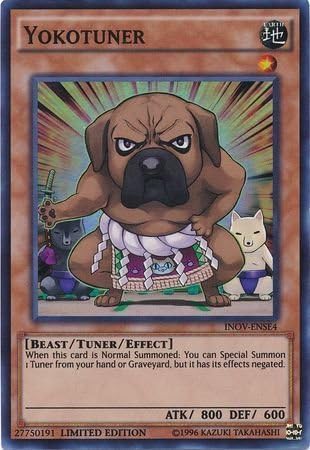 YU-GI-OH! - Yokotuner (INOV-ENSE4) - Invasión: Vengeance: Edición Especial - Edición Limitada - Super Rara