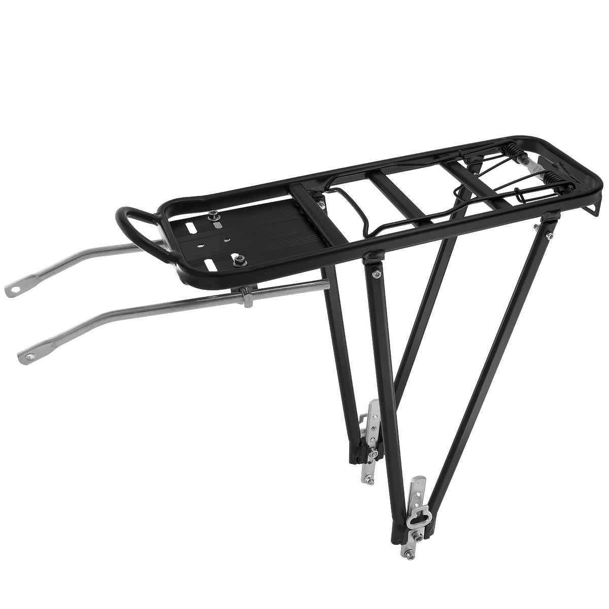 MidGard Fahrrad Gepäckträger für MTB Heckträger belastbar bis maximal 25 kg - verstellbar für 26-28 Zoll Fahrräder - bel