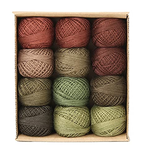 Valdani Hilo Algodón 3 Hebras Bola 30 yd Colección Forest Canvas miniatura 1