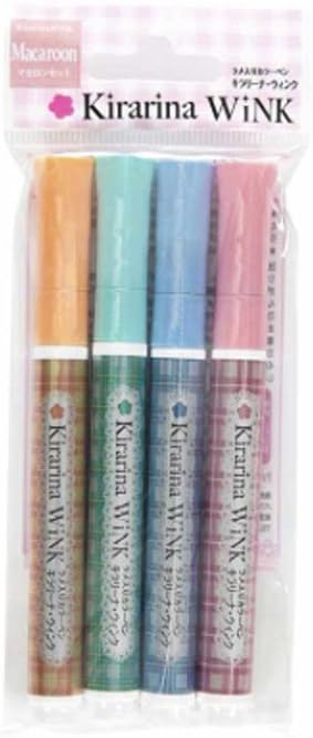Kirarina Wink Glitter Pens Pack of 44, Assorted