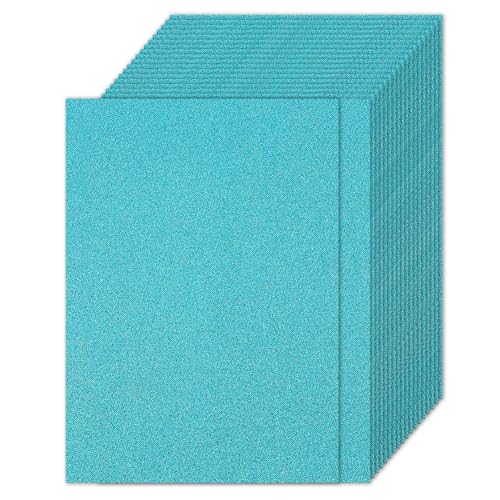Papier cartonné pailleté bleu ciel rigide pour en finir avec les invitations qui se déchirent
