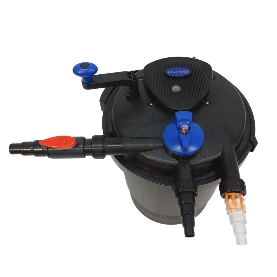 CPF 10000 Bio Stampa stagno filtro 12000l Filtro stagno torrente incl.11 Watt Uvc chiarificatore