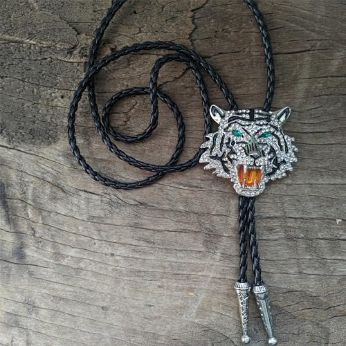 Image of Animal & Plant Bola Tie Bolo Tie Wedding Necklace for Men Women Groomsmen Western Cowboy Necktie