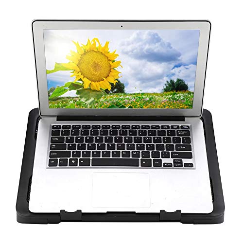 Base refrigerante portátil para laptop con 5 ventiladores silenciosos miniatura 7