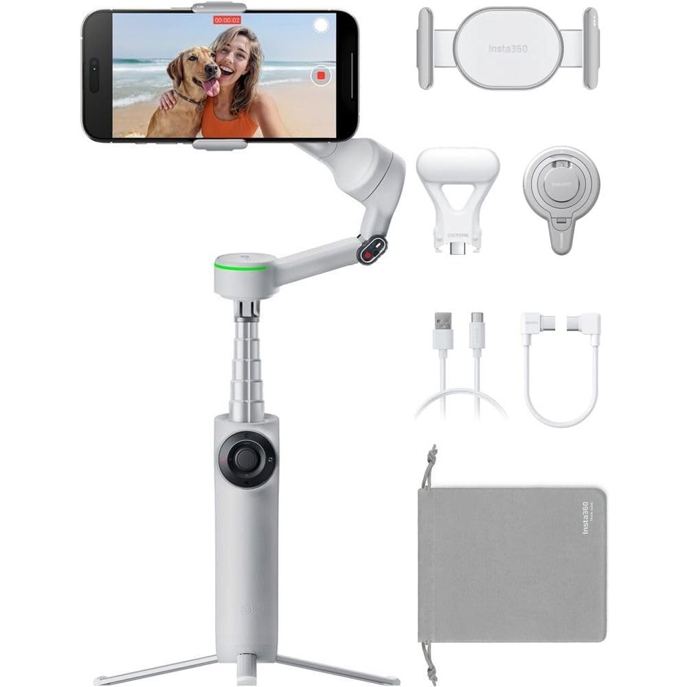Amazon.com: Insta360 Flow 2 Pro 3-Axis AI-Powered Smartphone