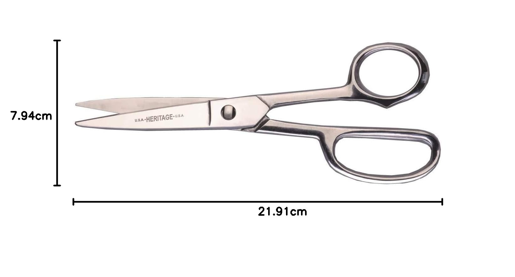 Heritage Cutlery 758BA Küchenschere und -schere, Edelstahl, zerbricht für einfache Reinigung, spülmaschinenfest, 20,3 cm