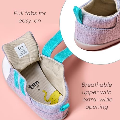 Image of Ten Little First Walker Baby Shoes & Toddler Shoes for Boys & Girls - Lightweight, Breathable Cotton Baby Walking Shoes - Non-Slip, Wide-Feet Walking Shoes for Babies