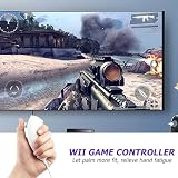 Zestaw 2 kontrolerów Nunchuk do konsoli Wii: Zdalny kontroler Nunchuk Joystick, kompatybilny z kontrolerem gier, kontroler Nunchuk Joystick, kompatybilny z kontrolerem zamiennym, kontroler Nunchuk do
