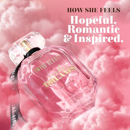 Image of Swiss Beauty She Dreams EDP, 100ml | Long-Lasting | Ideal For Gifting | Everyday Wear | Top Note: Mandarin | Middle Notes: Jasmine & Tuberose | Base Note: Vanilla & Musk