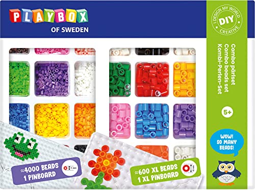 Playbox Bügelperlen-Set mit XL & Midi-Perlen