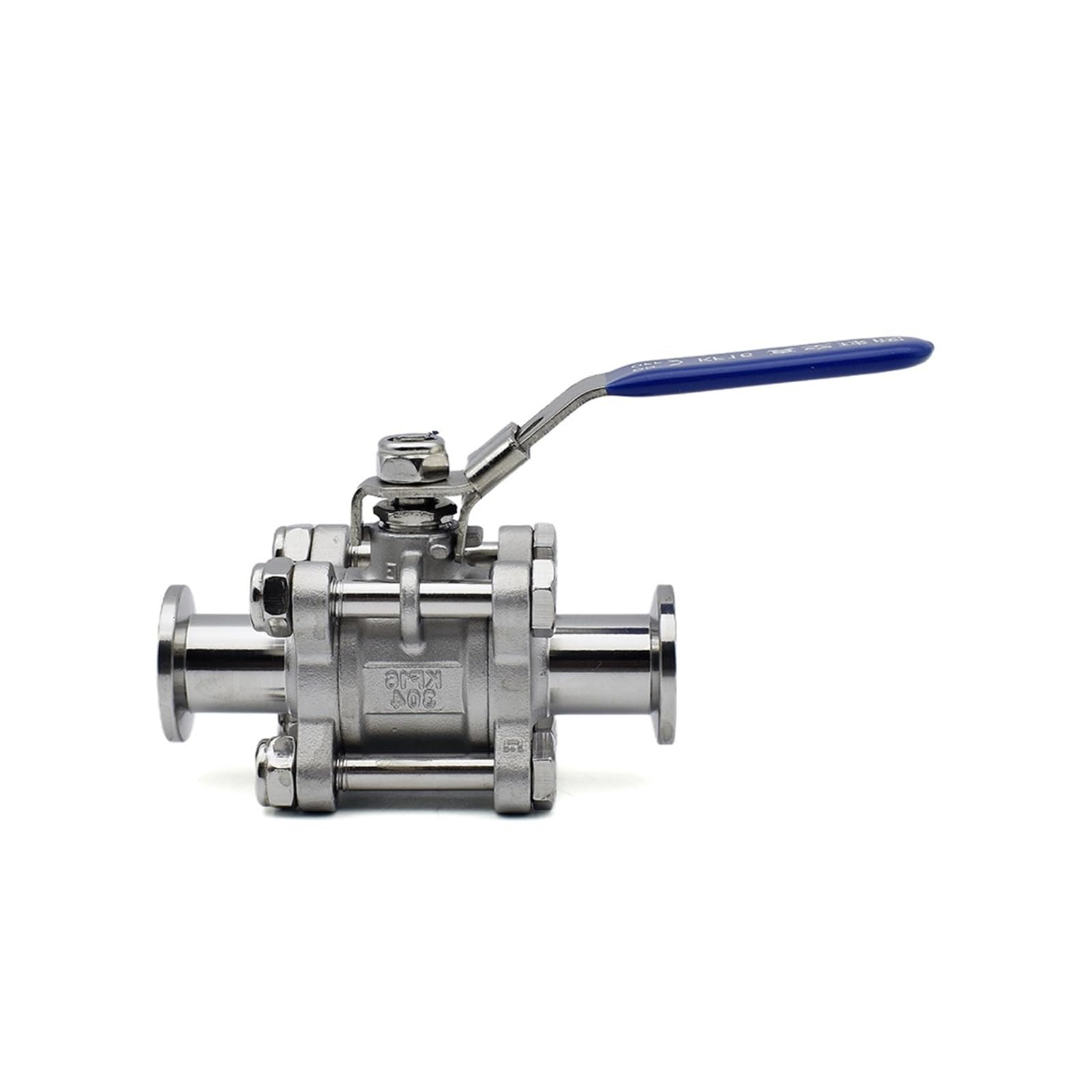 Válvula de bola manual de alto vacío de tres piezas KF SS304 acero inoxidable KF16 KF25 KF40 KF50 Brida de instalación rápida leisurely(KF25)