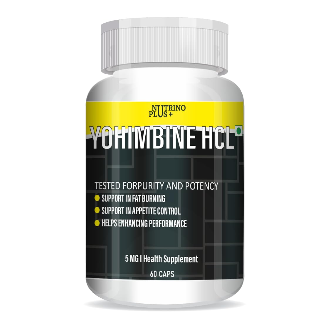 NutrinoPlus Yohimbine HCL 5mg Capsule Helps in Strength & Potent Fat Burner Weight Loss Formula for Men & Women (Pack of, 60) (B0C3Y4N625) Amazon Price History, Amazon Price Tracker