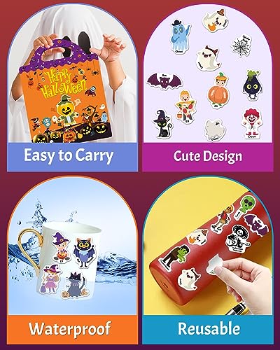 Benresive Reusable Sticker Book, Stickers for Kids, Travel Toy Gifts - image 5