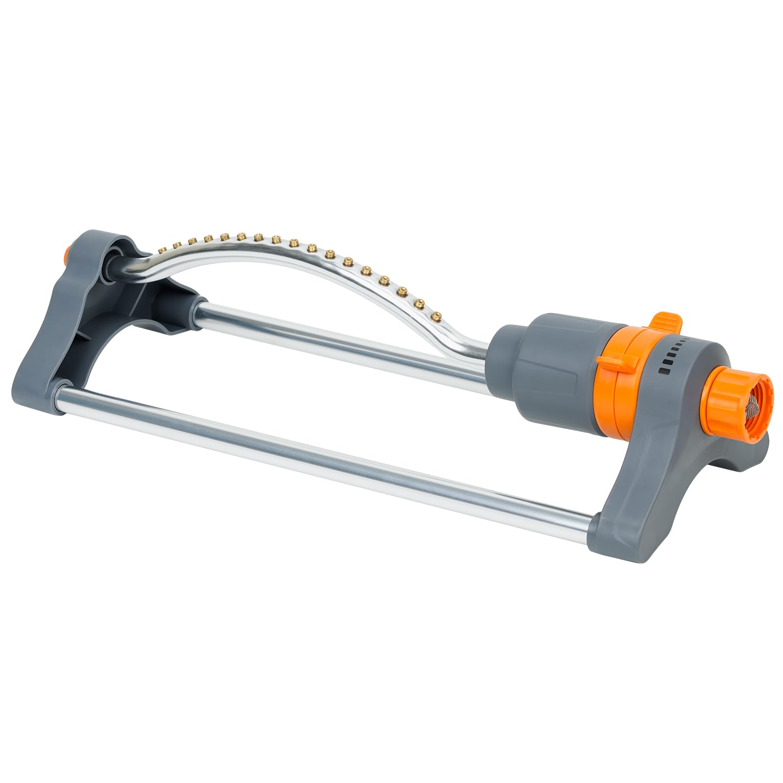 durable oscillating sprinkler for yard and garden swinging sprinkler with adjustable spray garden and lawn large area watering