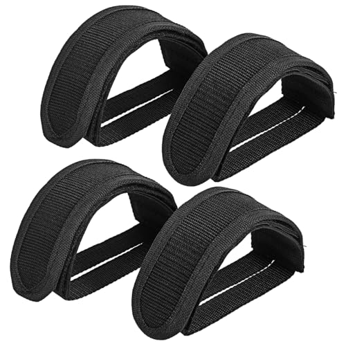 2Pcs Adjustable Bike Pedal Straps Toe Straps for Cycling Accessories Compatible with Flat Pedals for Various Shoe Enhanced Energy Transfer