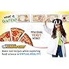 51pks 6uvhl - Professor Maxwell's VR Junior Chef - Virtual Reality Kids Cookbook and Interactive Food Science STEM Learning Activity Set (Full Version - Includes Goggles)