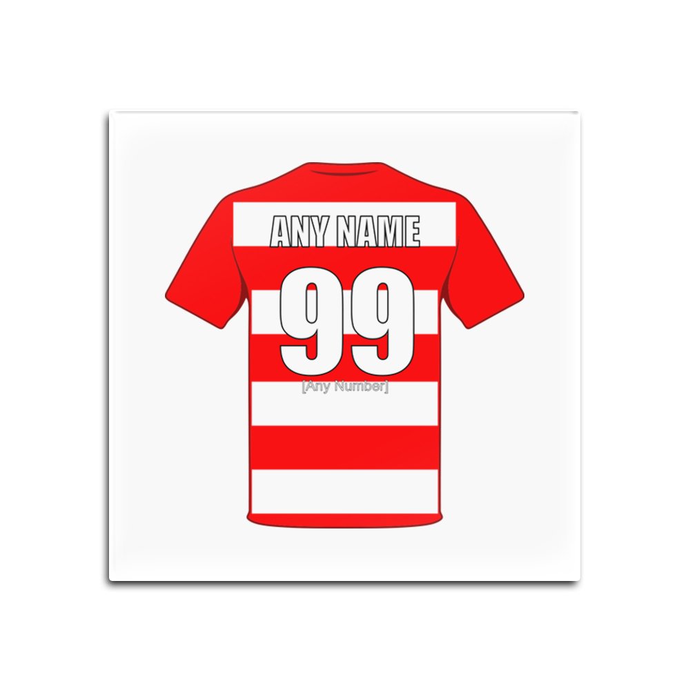 Sous-verres Hamilton Academical anti-tache en verre personnalisé pour protéger vos tables