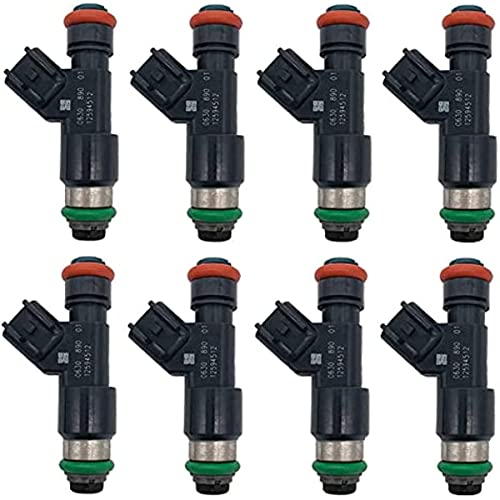 OEM 12594512 217-2436 Fuel Injection Nozzle 8PCS Compatible With Chevrole-t Tahoe 4.8L 5.3L GMC Yuko-n Sierr-a Savan-a 1500