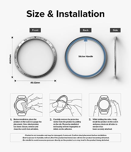 Ringke Bezel Styling Compatibile con Cover Samsung...