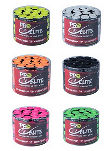 overgrips Pro Elite Confort Perforados Bote de 60 unds.