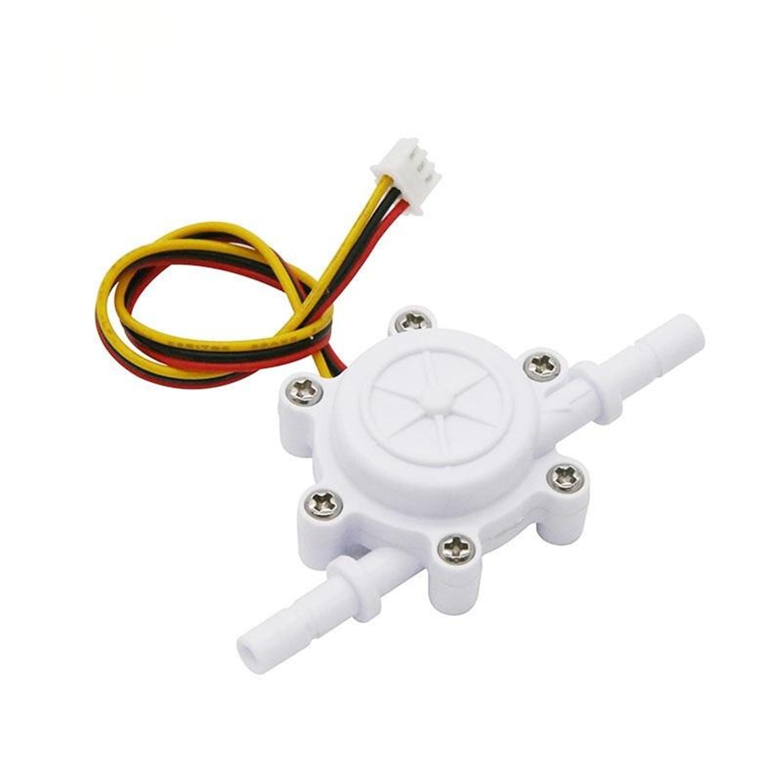 2pcs Miniature Hall-Effect Flow Meter Sensor for Coffee Machines Water Dispensers Barbed Quick-Connect Interface Easy to Operate(2 Points(3.5mm 180°) 0.2-8L/MIN)